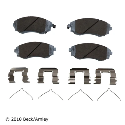 Beck/Arnley 085-6364 Disc Brake Pad Set, Front Side