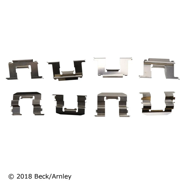 Beck/Arnley 085-6381 Disc Brake Pad Set, Front Side