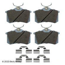 Beck/Arnley 085-6325 Disc Brake Pad Set, Rear Side