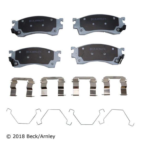 Beck/Arnley 085-6471 Disc Brake Pad Set, Front Side
