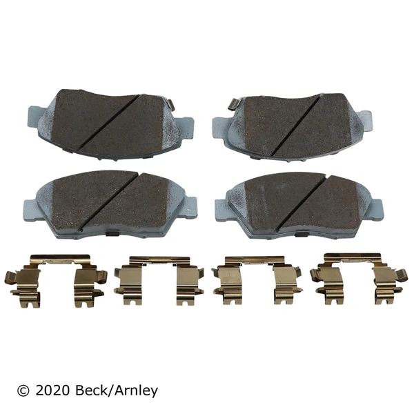 Beck/Arnley 085-6482 Disc Brake Pad Set, Front Side