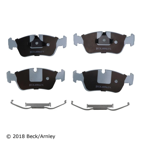Beck/Arnley 085-6484 Disc Brake Pad Set, Front Side