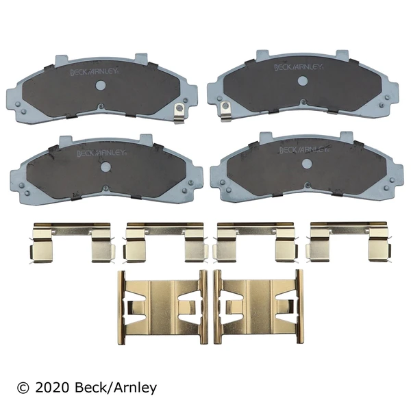 Beck/Arnley 085-6556 Disc Brake Pad Set, Front Side