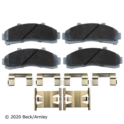 Beck/Arnley 085-6556 Disc Brake Pad Set, Front Side
