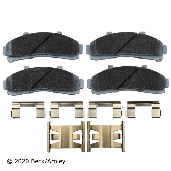 Beck/Arnley 085-6556 Disc Brake Pad Set, Front Side