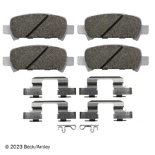 Beck/Arnley 085-6573 Disc Brake Pad Set, Rear Side
