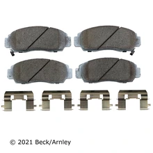 Beck/Arnley 085-6574 Disc Brake Pad Set, Front Side