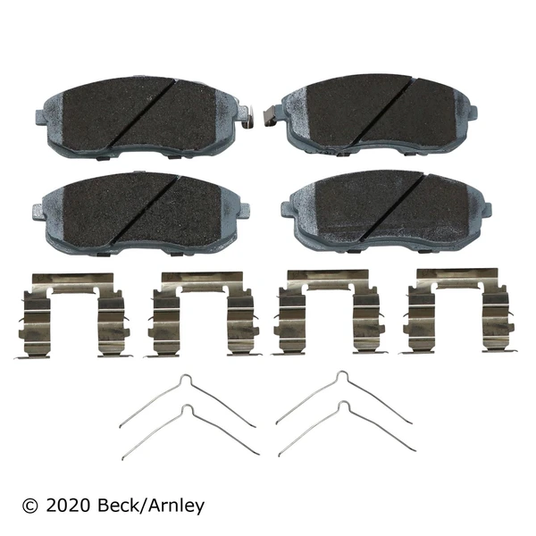 Beck/Arnley 085-6514 Disc Brake Pad Set, Front Side
