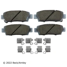 Beck/Arnley 085-6534 Disc Brake Pad Set, Rear Side