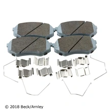 Beck/Arnley 085-6535 Disc Brake Pad Set, Front Side