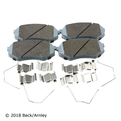 Beck/Arnley 085-6535 Disc Brake Pad Set, Front Side
