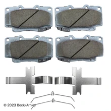 Beck/Arnley 085-6641 Disc Brake Pad Set, Front Side