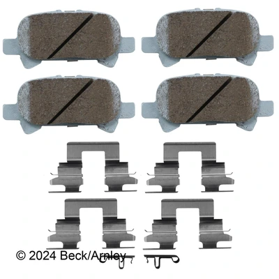 Beck/Arnley 085-6647 Disc Brake Pad Set, Rear Side