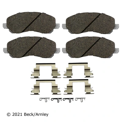 Beck/Arnley 085-6656 Disc Brake Pad Set, Front Side