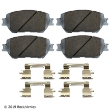Beck/Arnley 085-6657 Disc Brake Pad Set, Front Side