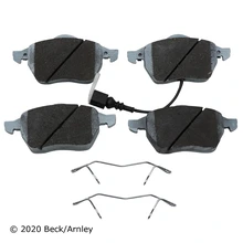 Beck/Arnley 085-6662 Disc Brake Pad Set, Front Side