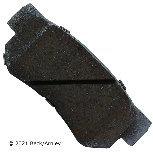 Beck/Arnley 085-6672 Disc Brake Pad Set, Rear Side