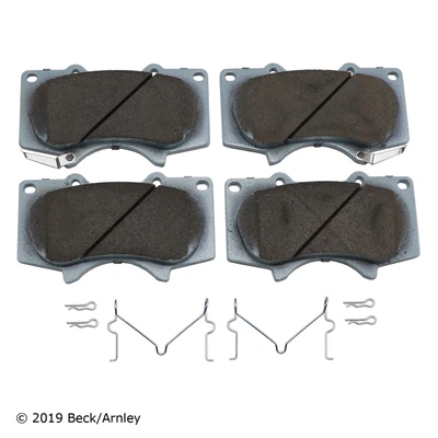 Beck/Arnley 085-6678 Disc Brake Pad Set, Front Side