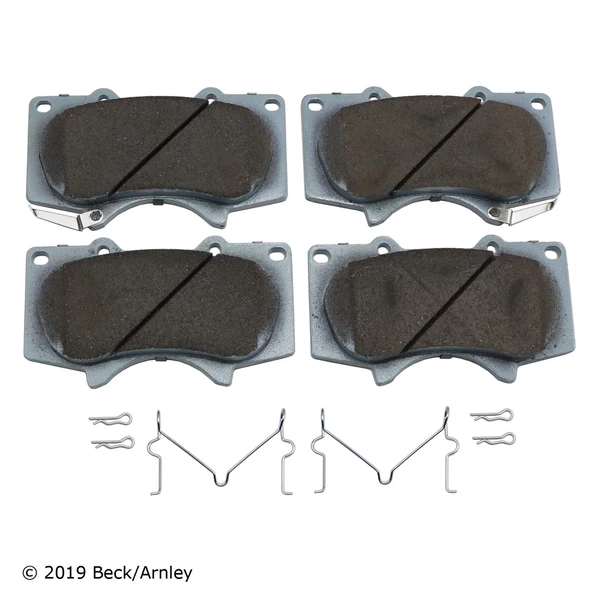 Beck/Arnley 085-6678 Disc Brake Pad Set, Front Side