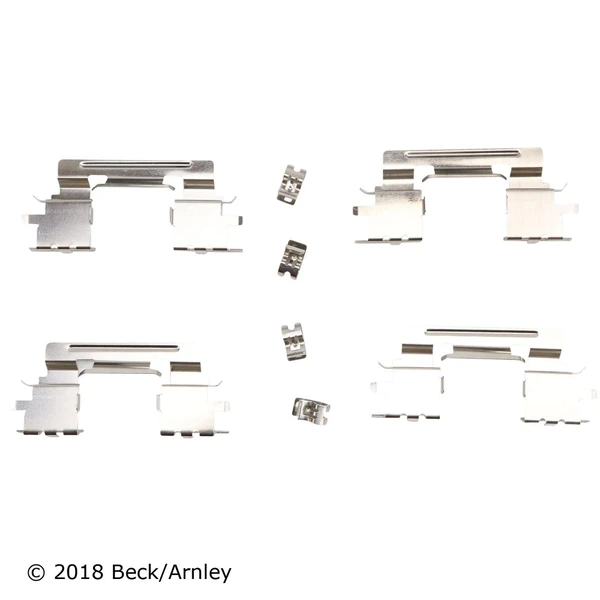 Beck/Arnley 085-6679 Disc Brake Pad Set, Front Side