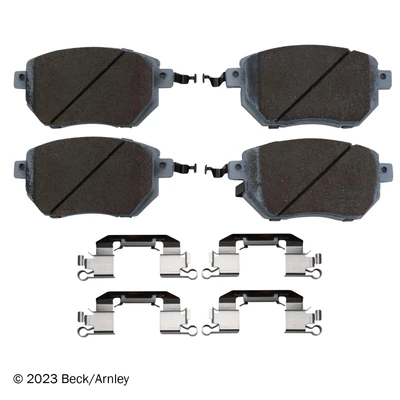 Beck/Arnley 085-6682 Disc Brake Pad Set, Front Side