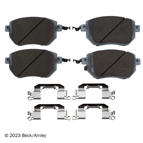 Beck/Arnley 085-6682 Disc Brake Pad Set, Front Side