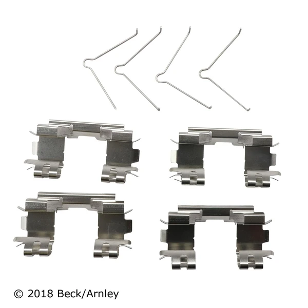Beck/Arnley 085-6693 Disc Brake Pad Set, Front Side
