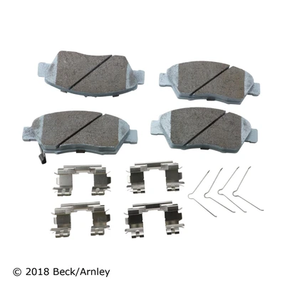 Beck/Arnley 085-6693 Disc Brake Pad Set, Front Side