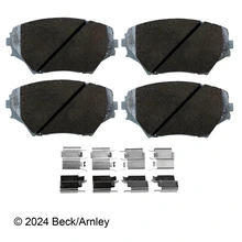 Beck/Arnley 085-6696 Disc Brake Pad Set, Front Side