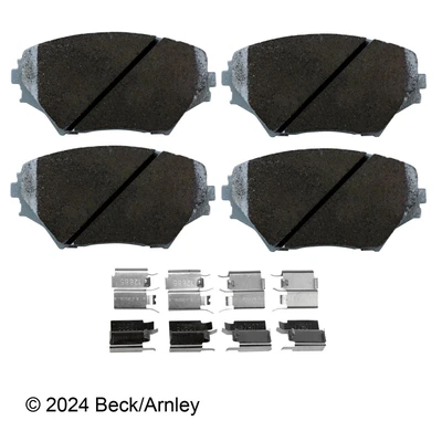 Beck/Arnley 085-6696 Disc Brake Pad Set, Front Side