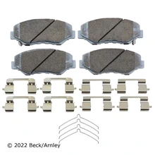 Beck/Arnley 085-6698 Disc Brake Pad Set, Front Side