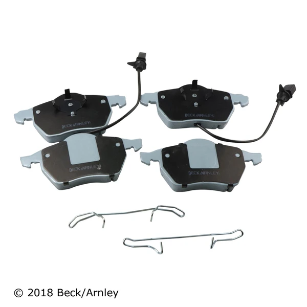 Beck/Arnley 085-6608 Disc Brake Pad Set, Front Side