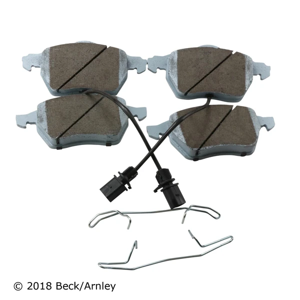 Beck/Arnley 085-6608 Disc Brake Pad Set, Front Side