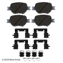 Beck/Arnley 085-6620 Disc Brake Pad Set, Front Side