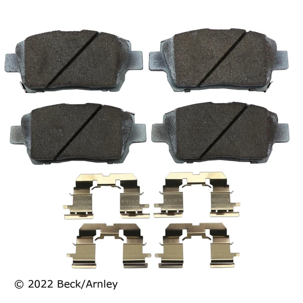 Beck/Arnley 085-6621 Disc Brake Pad Set, Front Side