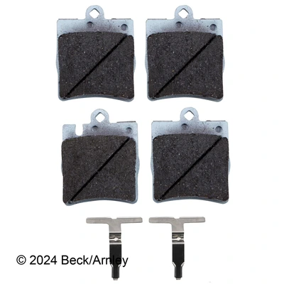Beck/Arnley 085-6629 Disc Brake Pad Set, Rear Side