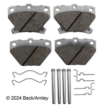 Beck/Arnley 085-6636 Disc Brake Pad Set, Rear Side