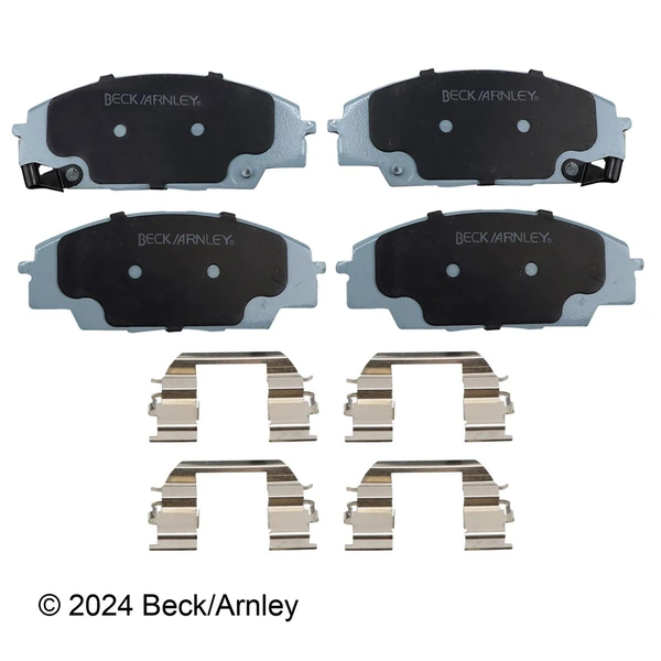 Beck/Arnley 085-6639 Disc Brake Pad Set, Front Side