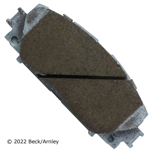 Beck/Arnley 085-6744 Disc Brake Pad Set, Front Side