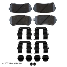 Beck/Arnley 085-6745A Disc Brake Pad Set, Rear Side