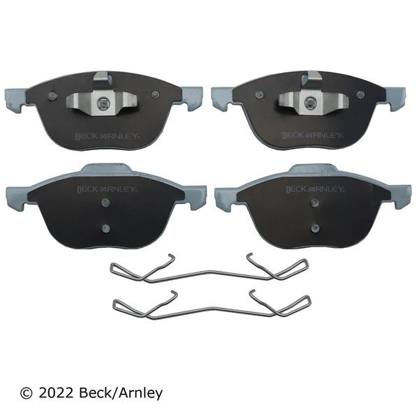 Beck/Arnley 085-6752 Disc Brake Pad Set, Front Side