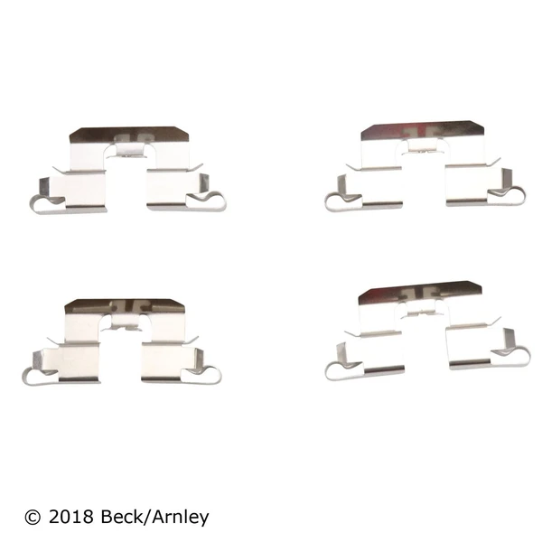 Beck/Arnley 085-6754 Disc Brake Pad Set, Rear Side