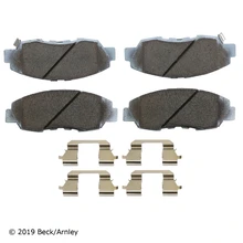 Beck/Arnley 085-6755 Disc Brake Pad Set, Front Side