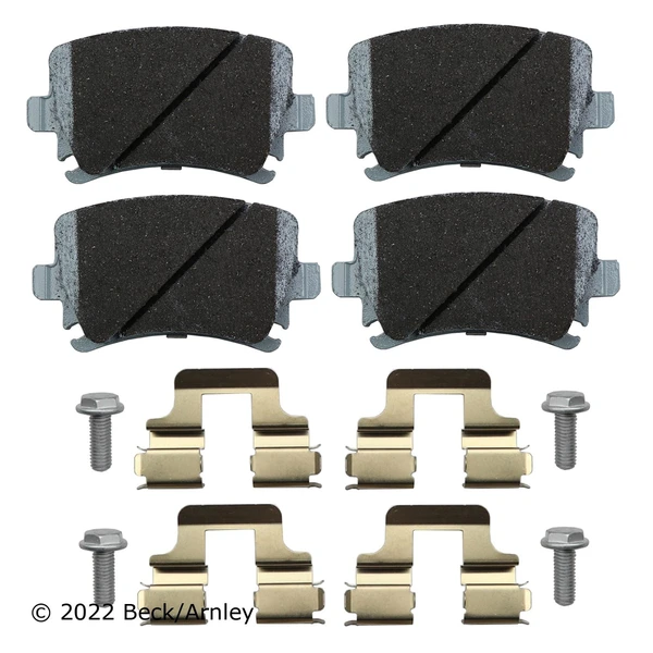Beck/Arnley 085-6759 Disc Brake Pad Set, Rear Side