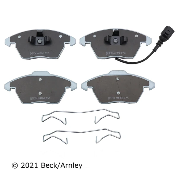 Beck/Arnley 085-6763 Disc Brake Pad Set, Front Side