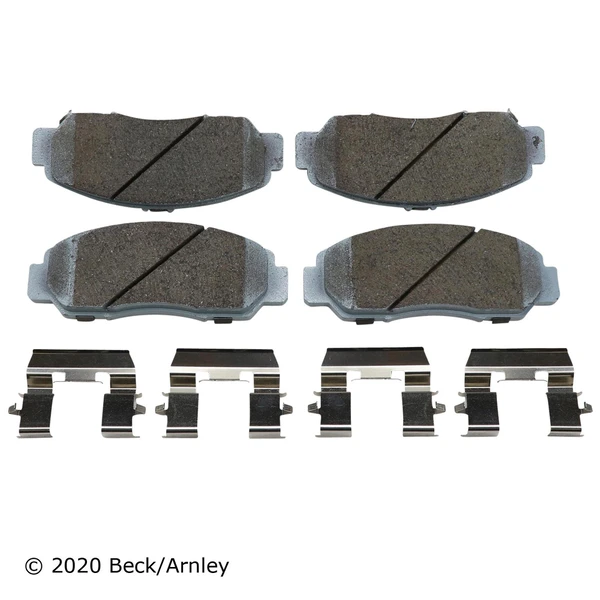Beck/Arnley 085-6766 Disc Brake Pad Set, Front Side