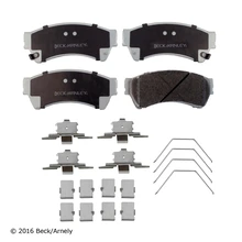 Beck/Arnley 085-6767 Disc Brake Pad Set, Front Side