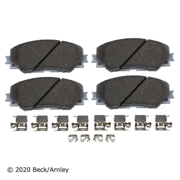 Beck/Arnley 085-6786 Disc Brake Pad Set, Front Side