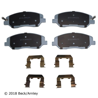 Beck/Arnley 085-6789 Disc Brake Pad Set, Front Side