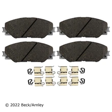 Beck/Arnley 085-6790 Disc Brake Pad Set, Front Side